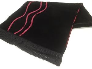 ビロードリボン織立涌模様ショール